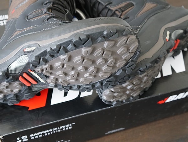 Baffin Summit Rugged Boot Outsole For Traction On Ice And Snow