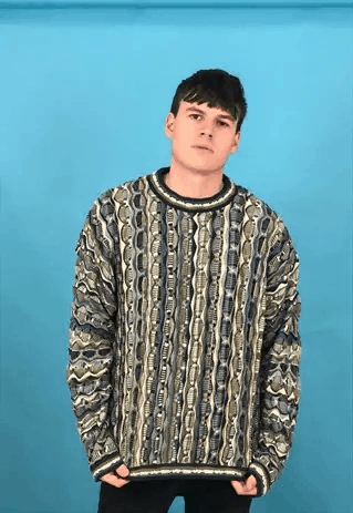 Vintage 80's Coogi style Cosby Jumper