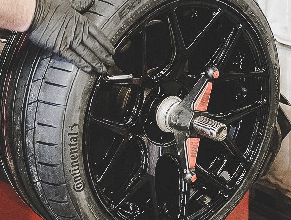 Balancing Continental Extremecontact Sport Tires