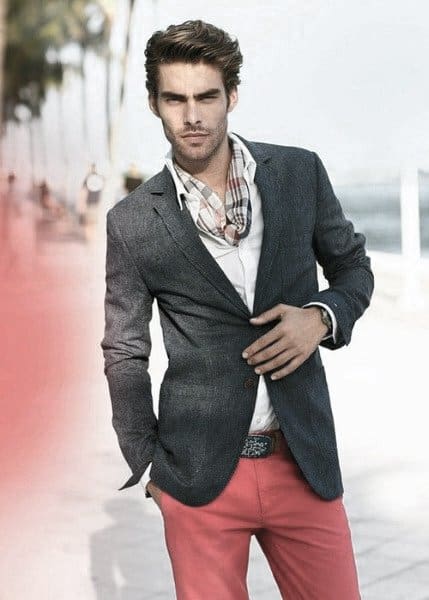 Blazer With Chinos Guys Fashion Ideas Summer Outfits Styles