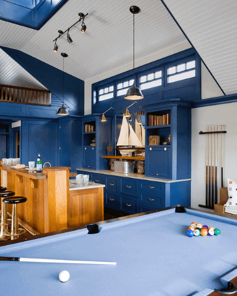 Bar With Pool Table Interior Designs Track Lighting