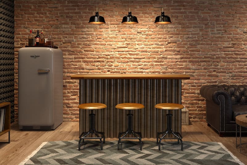 basement bar