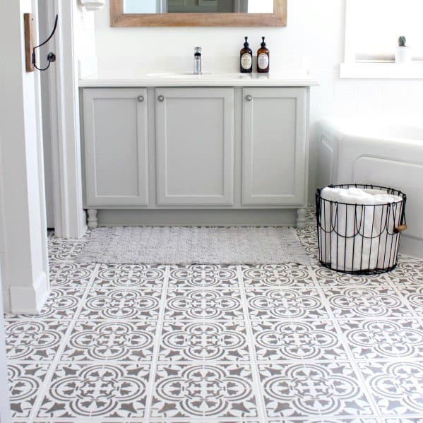 Bathroom Interior Ideas Painted Floor
