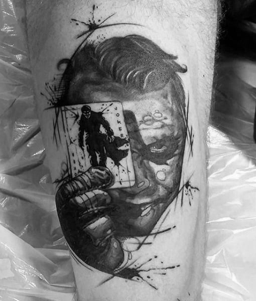 Batman Sign Tattoos Men