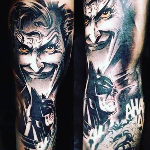 Batman Tattoo Design Men