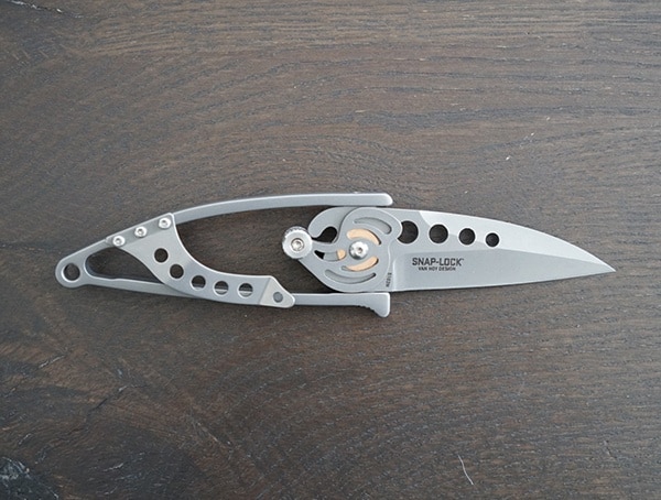 Bead Blast Finish Crkt Snap Lock Knife