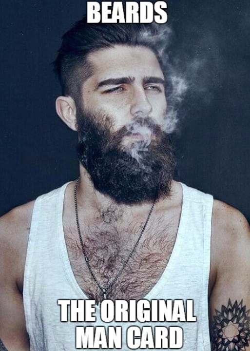 Beards The Original Man Card Beard Memes