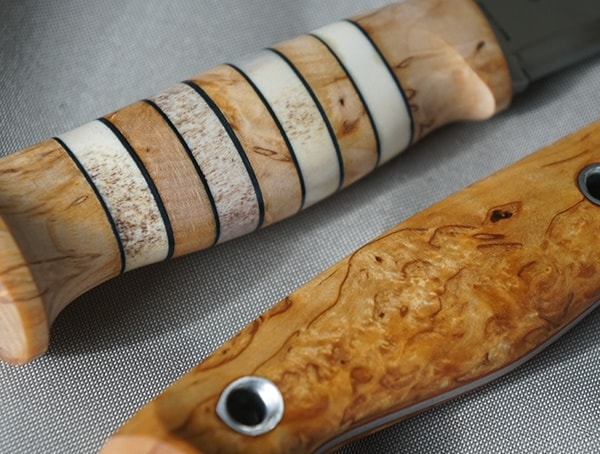 Beautiful Wood Handle Details Helle Arv And Utvaer Knives
