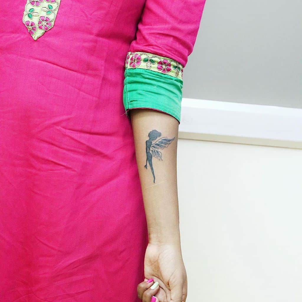Beauty In And Out Innocence Fairy Tattoo