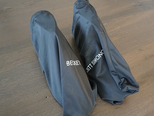 Beckett Simonon Dowler Cap Toe Boots Dust Bags