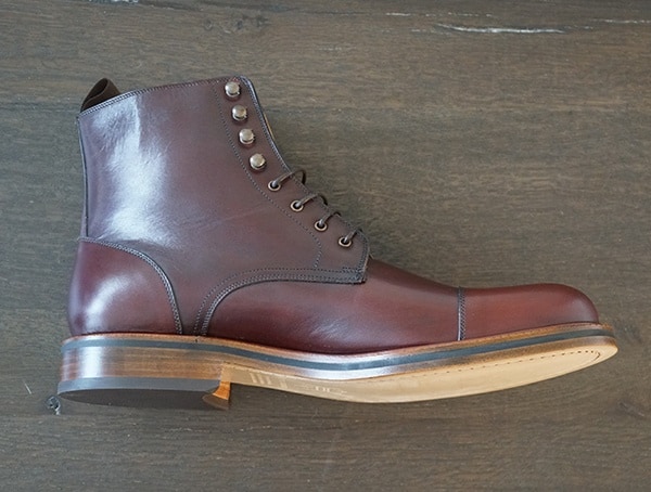 Beckett Simonon Dowler Cap Toe Side Of Boot