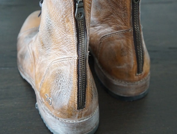 Bed Stu Protege Mens Boots Rear Full Zipper