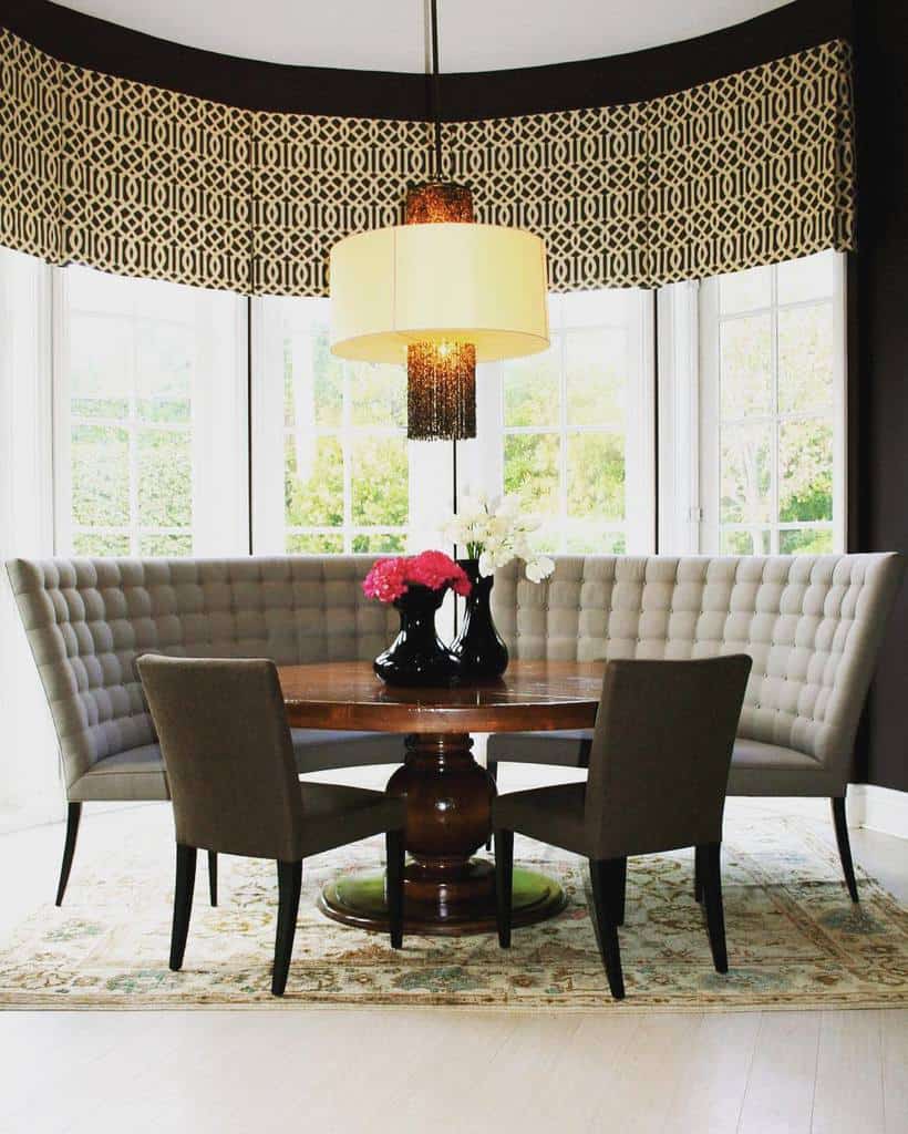 bench seating small dining room