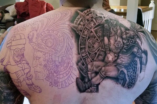 Best Aztec Tattoos For Men