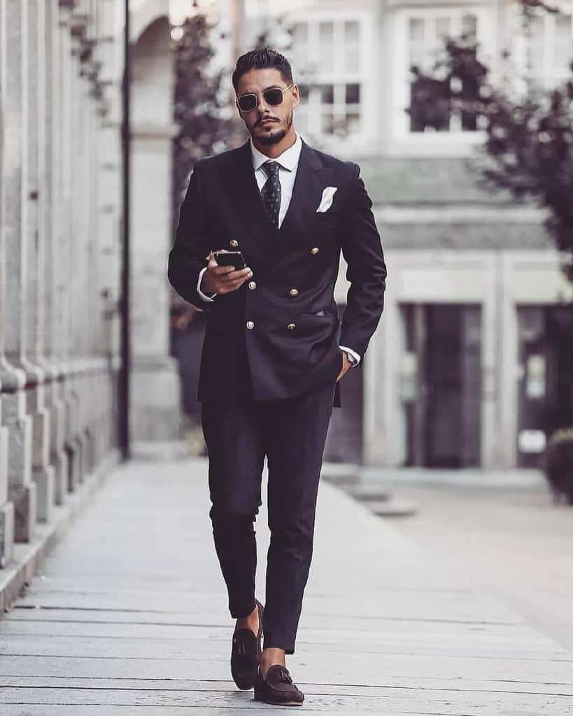 Best Casual Double Breasted Suit Style