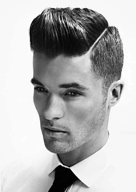 Pompadour hairstyle