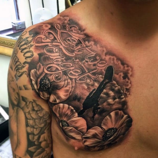 Best Military Tattoos For Men On Chest