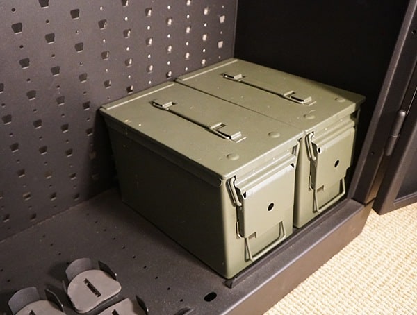 Best Security Gun Cabinet 50 Cal Ammo Storage Cans