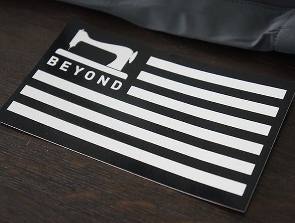 Beyond Clothing American Flag Sticker