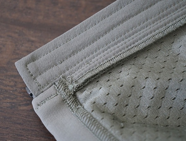 Beyond Clothing Testa Softshell Inner Stiching Details With Fleece