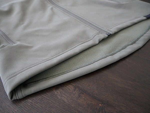 Beyond Clothing Testa Softshell Jacket For Men Hem Detail