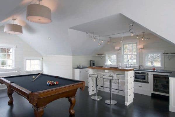 Billiards Room Track Lighting Cool Interior Ideas