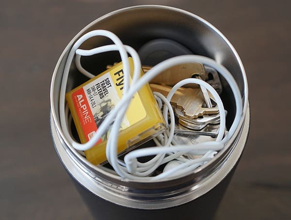 Bindle Bottle Filled Storage Compartment