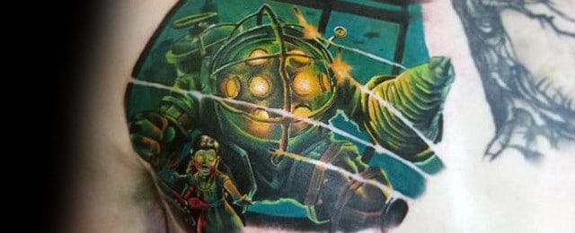 Bioshock Tattoo Designs For Men