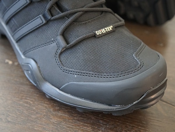 Black Adidas Terrex Swift R2 Mid Gtx Shoes Front