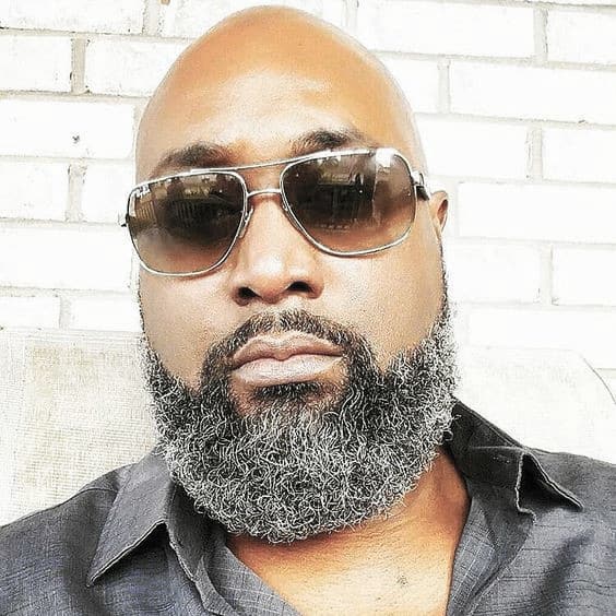 Black And Grey Beard Styles For Black Men