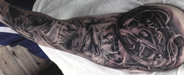 Black And Grey Tattoos For Men