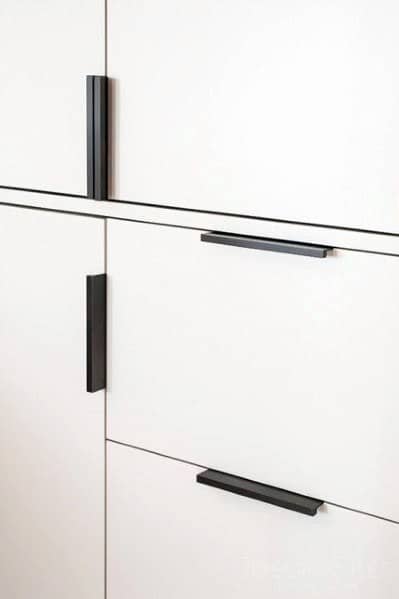 matte black hardware cabinet handles 