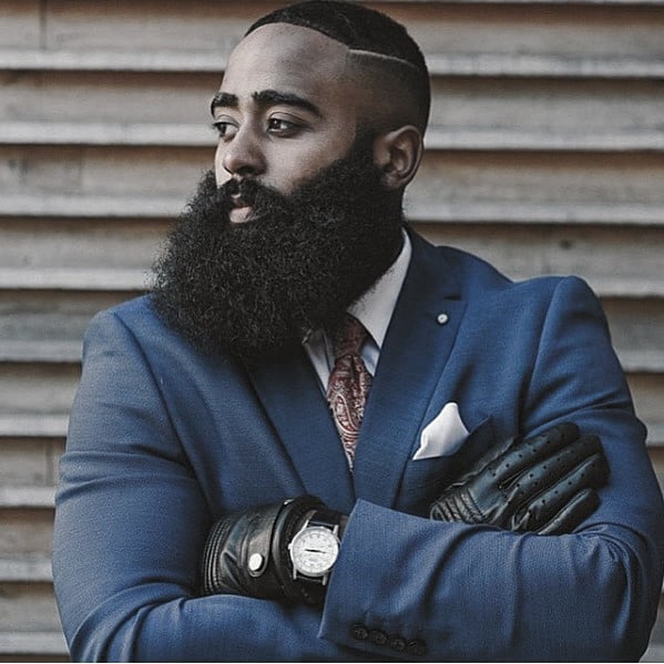 Black Full Beard Styles For Black Men