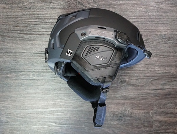 Black Grey Team Wendy M 216 Helmet Review Side