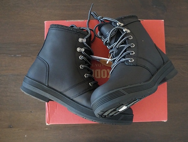 Black Kodiak Rhode Ii Arctic Grip Winter Boots For Men