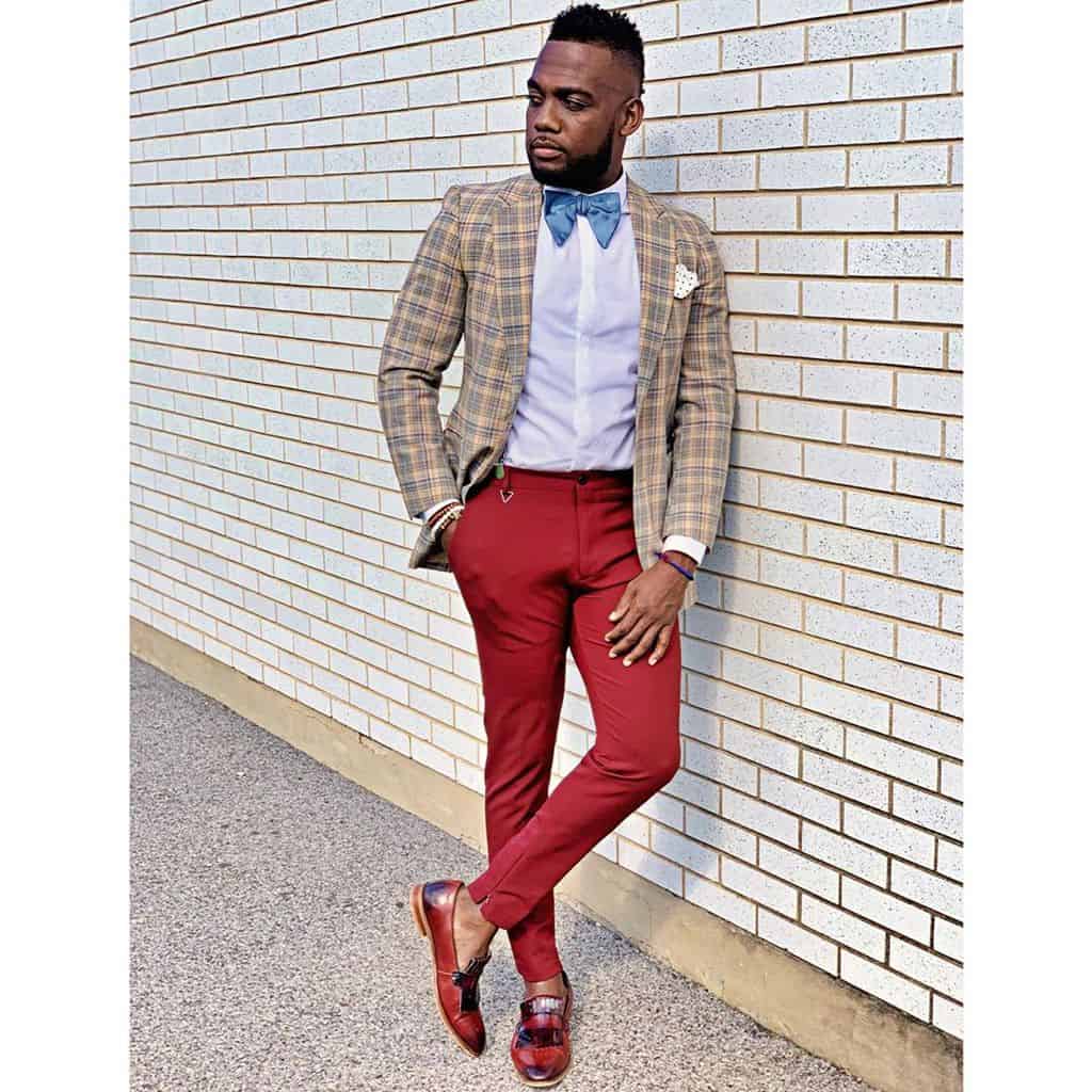 Black Man Tie Mens Wear Fashion