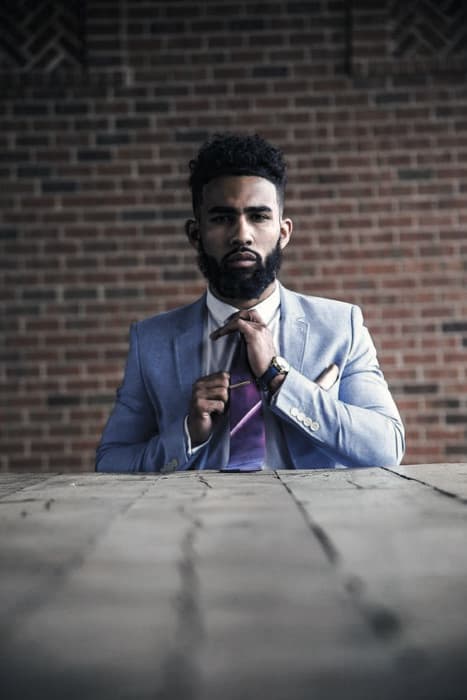 Black Men Classy Beard Style Ideas