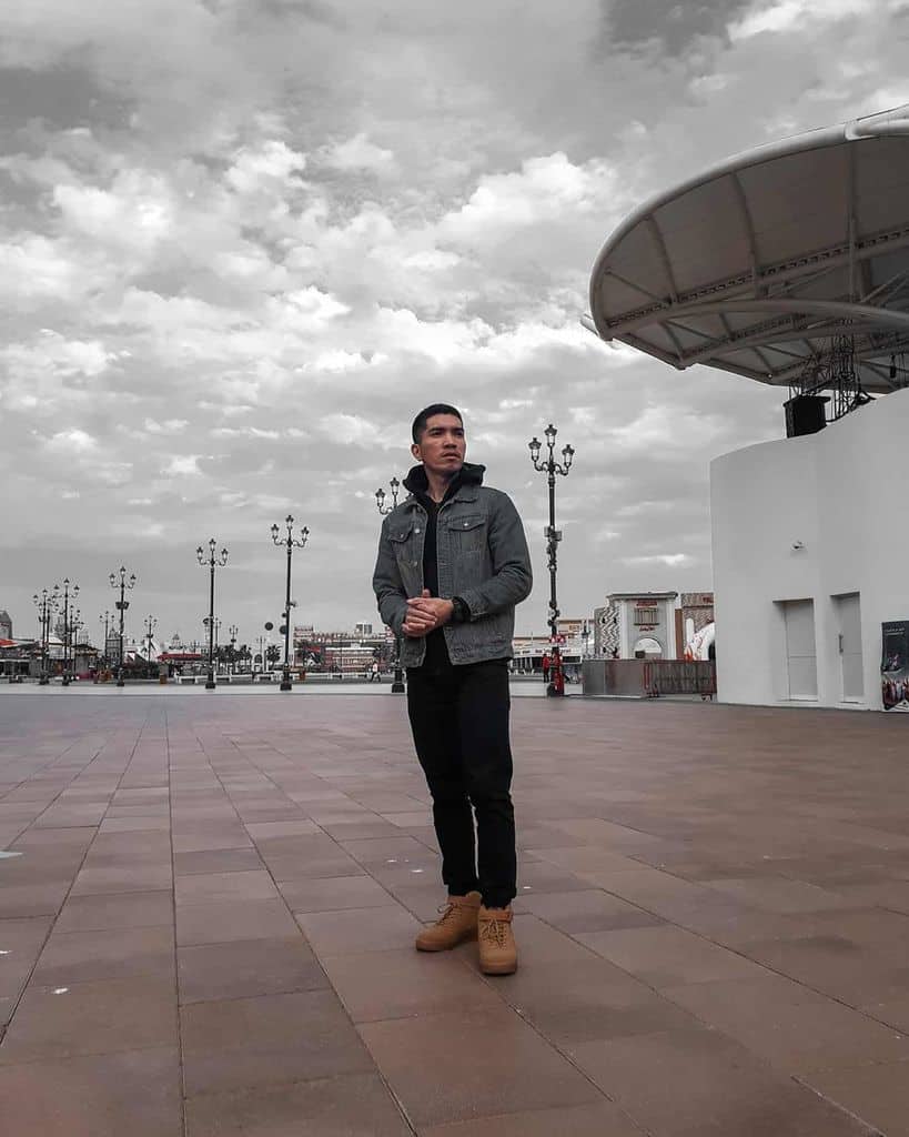 Black Men Denim Jacket