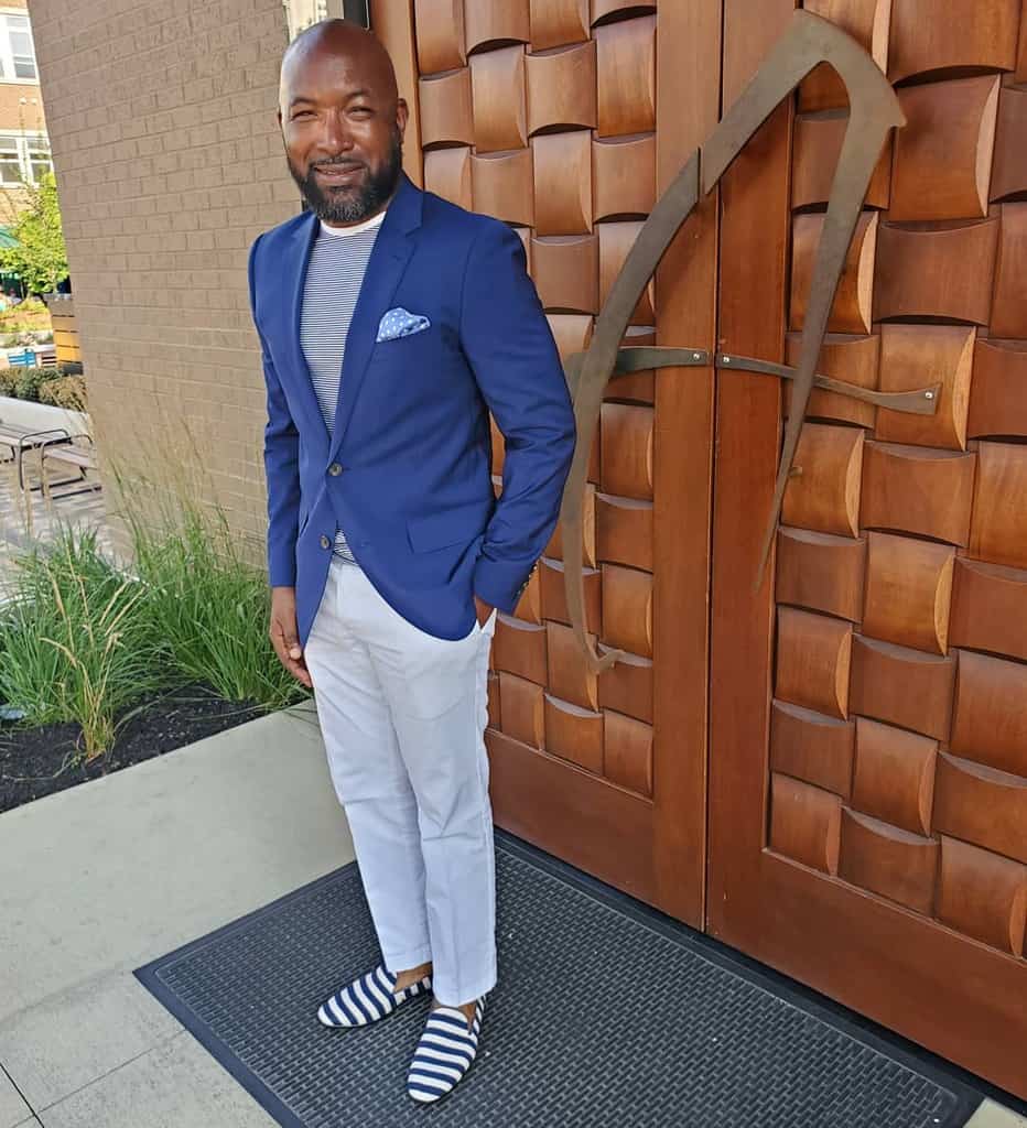 Black Men Preppy Nautical Fashion