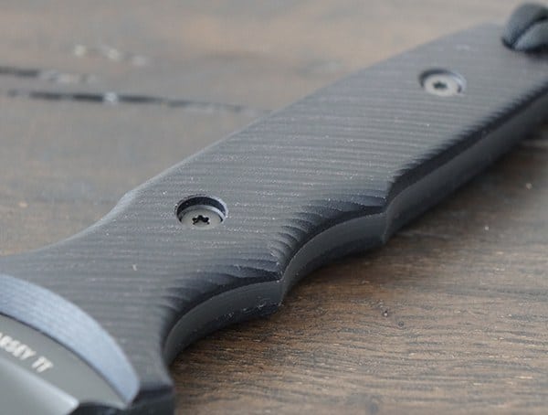 Black Micarta Grip Spartan Blades Harsey Tt Handle