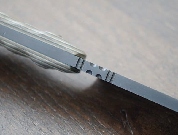 Black Oxide Caswell Finish Blade Case Winkler Sculpted Multi Cam G 10 Skinner Knife