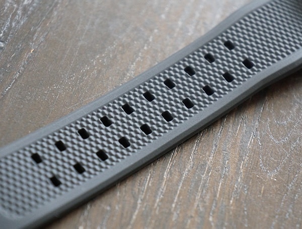 Black Rubber Signature Strap Luminox Navy Seal Chronograph Watch