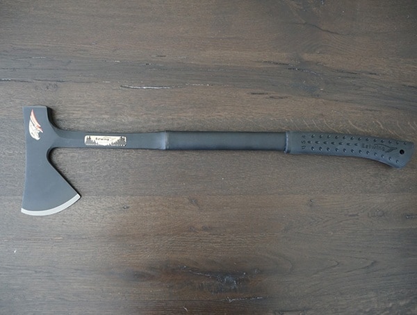 Black Shock Reduction Grip Estwing Special Edition Campers Axe