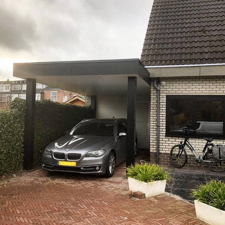 Black Small Carport Ideas Bakkertotaalbouw