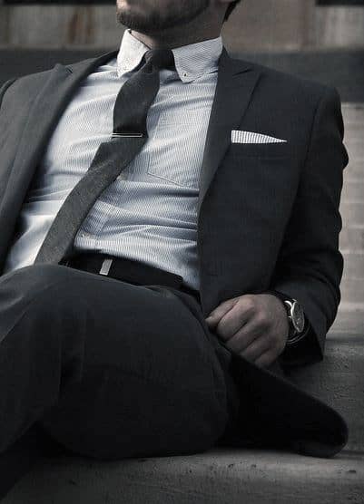 Black Suit Outfits For Men Refined Business Style