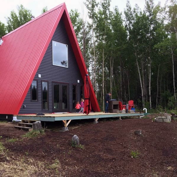 extended corrugated roof siding