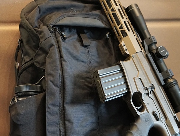 Black Vertx Edc Gamut Plus Tactical Backpack For Men