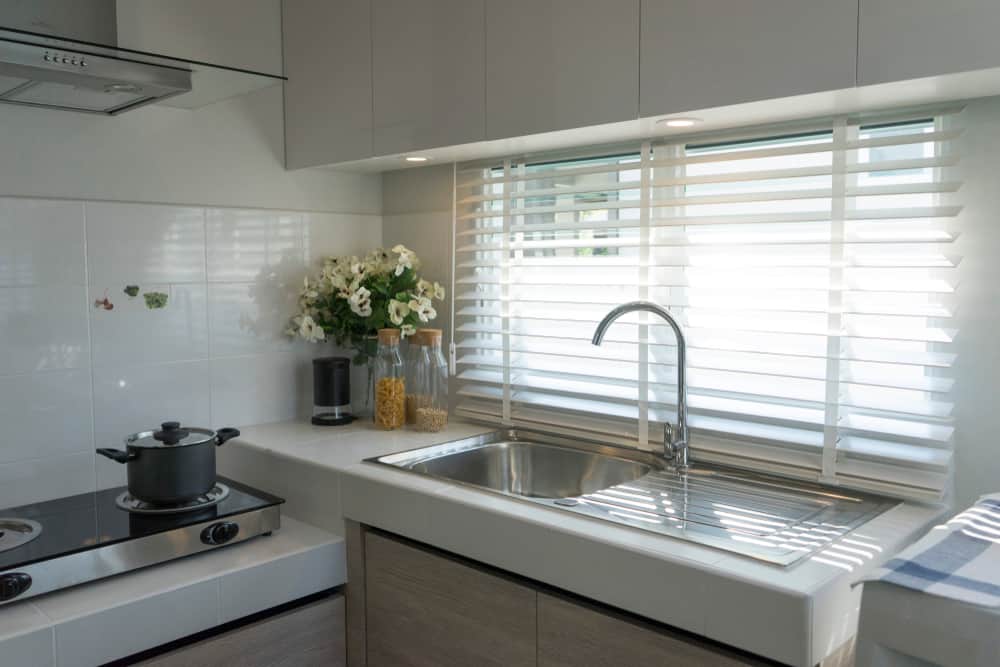 blind kitchen curtain ideas 2