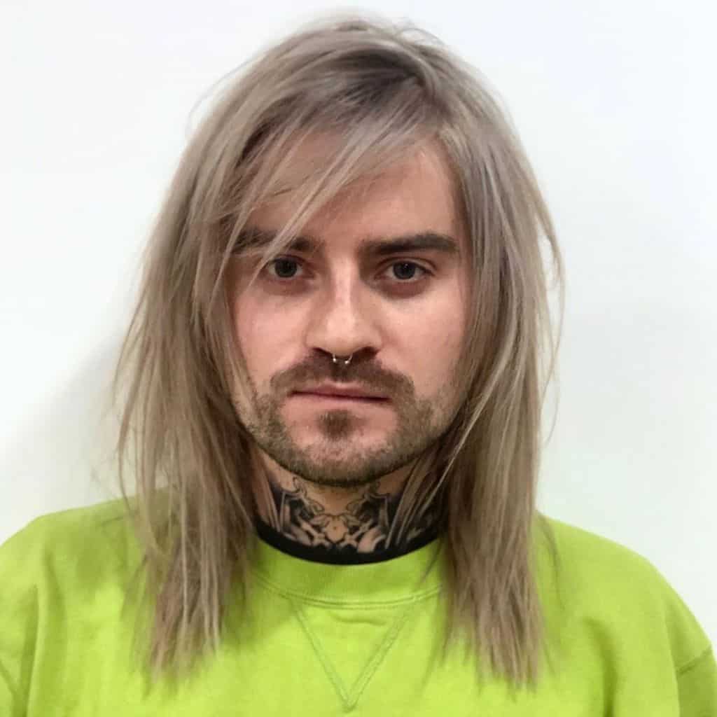 Blond Highlighted Hairstyle