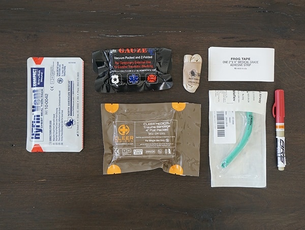 Blue Force Gear Advanced Kit Supplies Medical